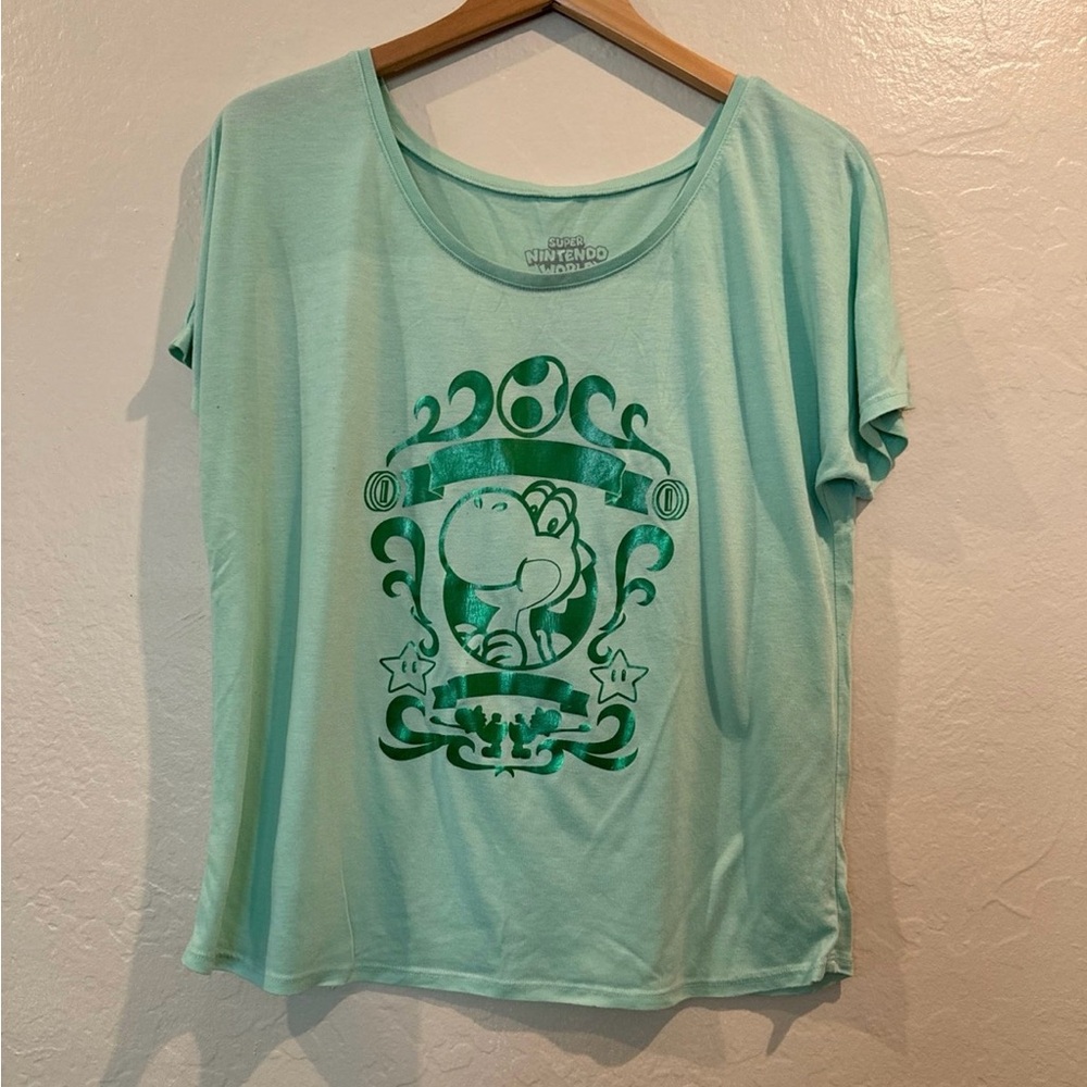 Lime Green Yoshi Loose Shirt Size M